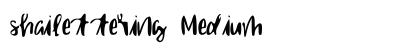 shailettering Medium preview