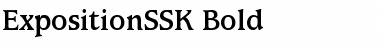 ExpositionSSK Font