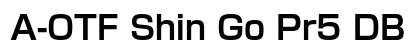A-OTF Shin Go Pr5 DB preview