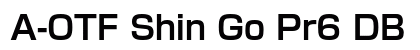 A-OTF Shin Go Pr6 DB preview