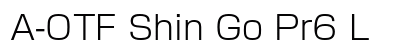 A-OTF Shin Go Pr6 L Preview