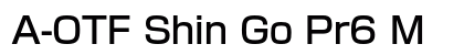A-OTF Shin Go Pr6 M Preview