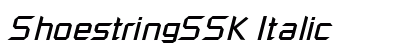 ShoestringSSK Italic Preview
