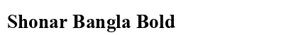 Shonar Bangla Bold preview