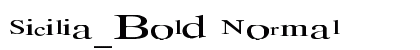 Sicilia_Bold Normal preview