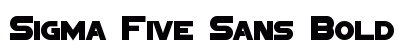 Sigma Five Sans Bold preview