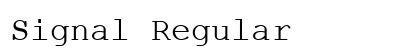 Signal Regular preview