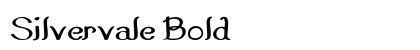 Silvervale Bold preview