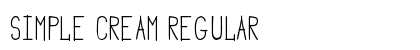 Simple Cream Regular preview