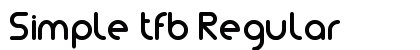 Simple tfb Regular preview