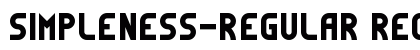 Simpleness-Regular Regular preview