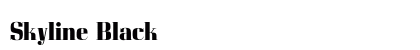 Skyline Black Preview