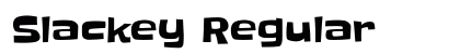Slackey Regular preview