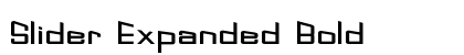Slider Expanded Bold preview