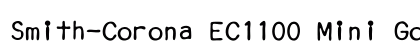 Smith-Corona EC1100 Mini Gothic Regular preview