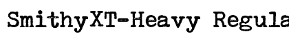 SmithyXT-Heavy Regular preview