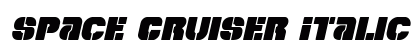 Space Cruiser Italic Italic preview