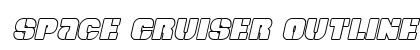 Space Cruiser Outline Italic Italic preview