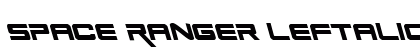 Space Ranger Leftalic Italic preview