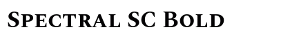 Spectral SC Bold preview