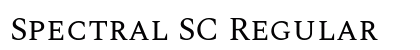 Spectral SC Regular Preview