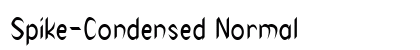Spike-Condensed Normal Preview