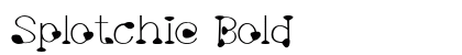 Splotchie Bold preview