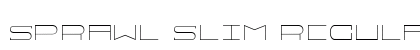 Sprawl Slim Regular preview
