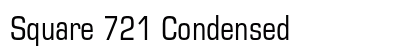 Square 721 Condensed preview