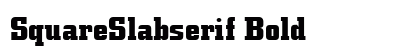 SquareSlabserif Bold preview