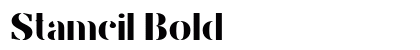 Stamcil Bold preview