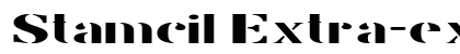 Stamcil Extra-expanded Bold Preview