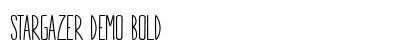 STARGAZER demo Bold preview
