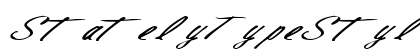StatelyTypeStyle77 Regular preview