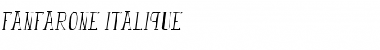 fanfarone-italique Font