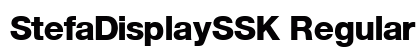 StefaDisplaySSK Regular preview