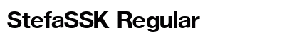 StefaSSK Regular preview