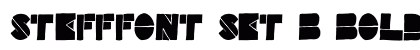 Stefffont Set B Bold preview