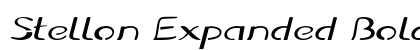 Stellon Expanded Bold preview