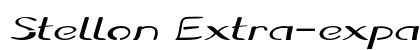 Stellon Extra-expanded Bold Preview