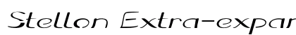 Stellon Extra-expanded Regular Preview