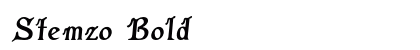 Stemzo Bold preview