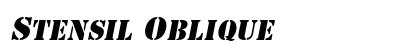 Stensil Oblique preview
