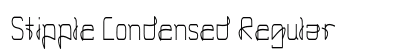 Stipple Condensed Regular Preview