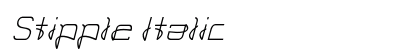 Stipple Italic Preview