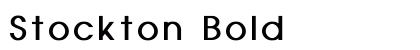 Stockton Bold preview
