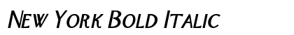 New York Bold Italic preview