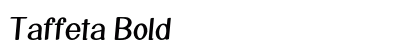 Taffeta Bold Preview