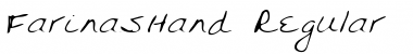 FarinasHand Font