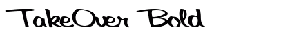 TakeOver Bold preview